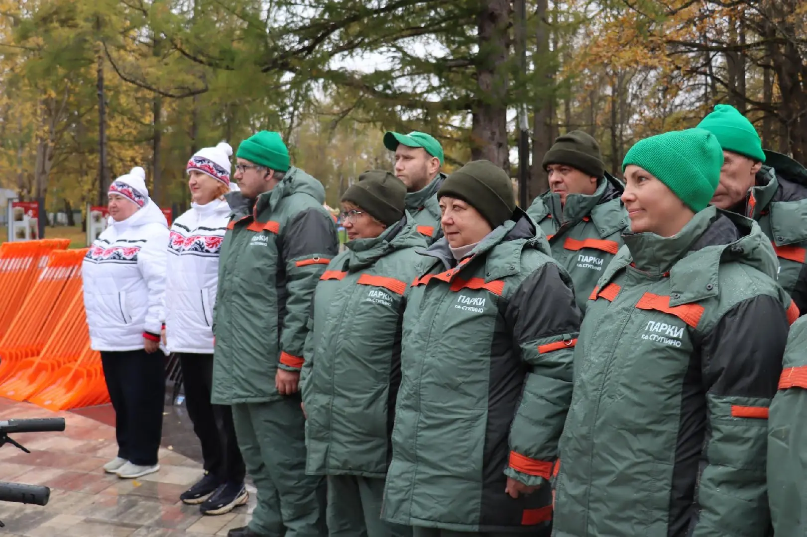 Глава Ступино проверил, как готовятся к зиме в парке им. Н. Островского