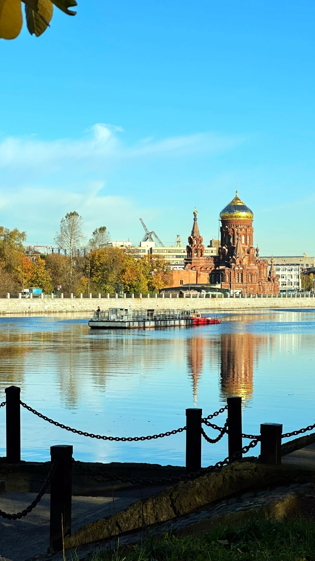 🍂 Первые заморозки и дыхание Покрова в Екатерингофе