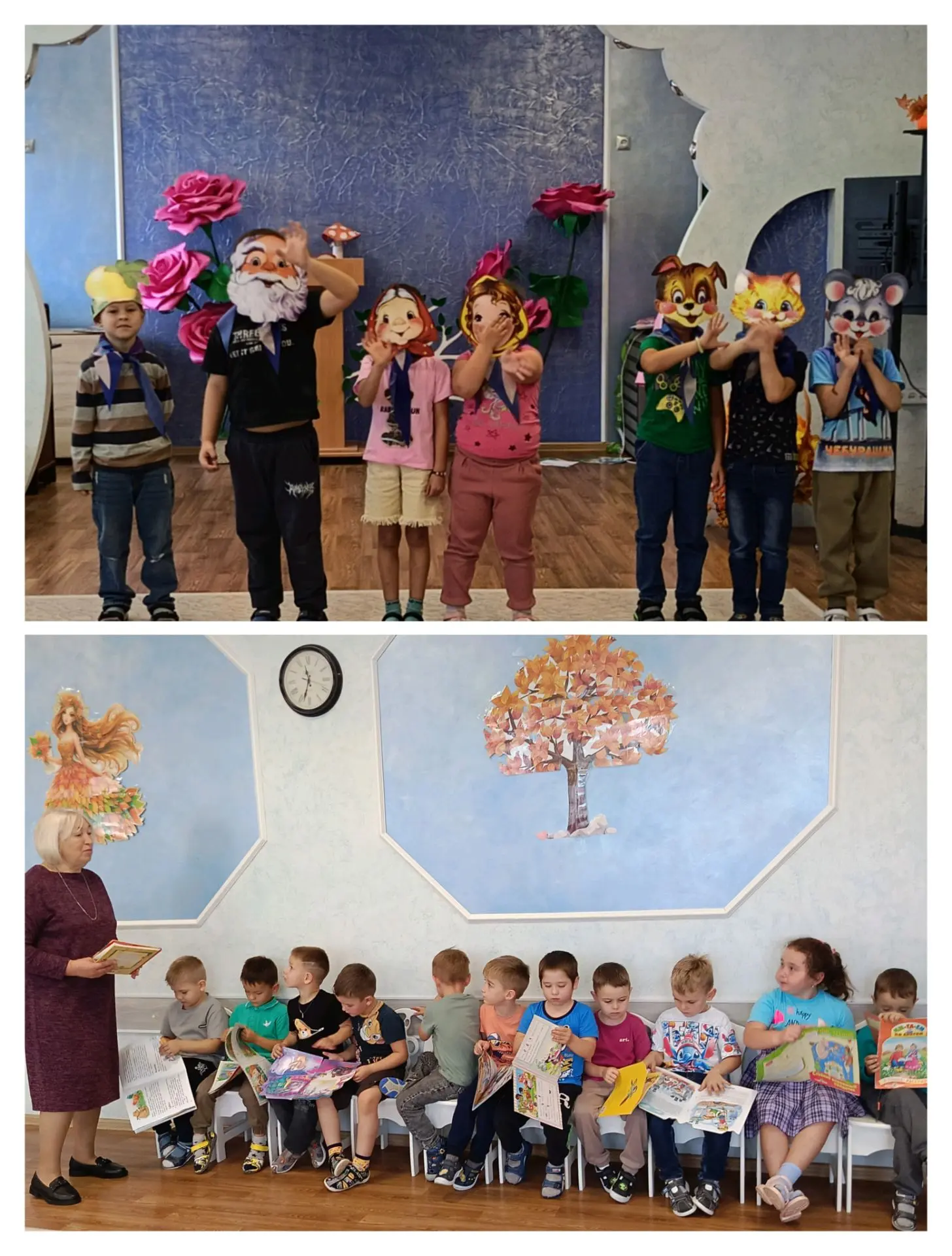 Сказка ожила: дошколята встретились со школьниками!»