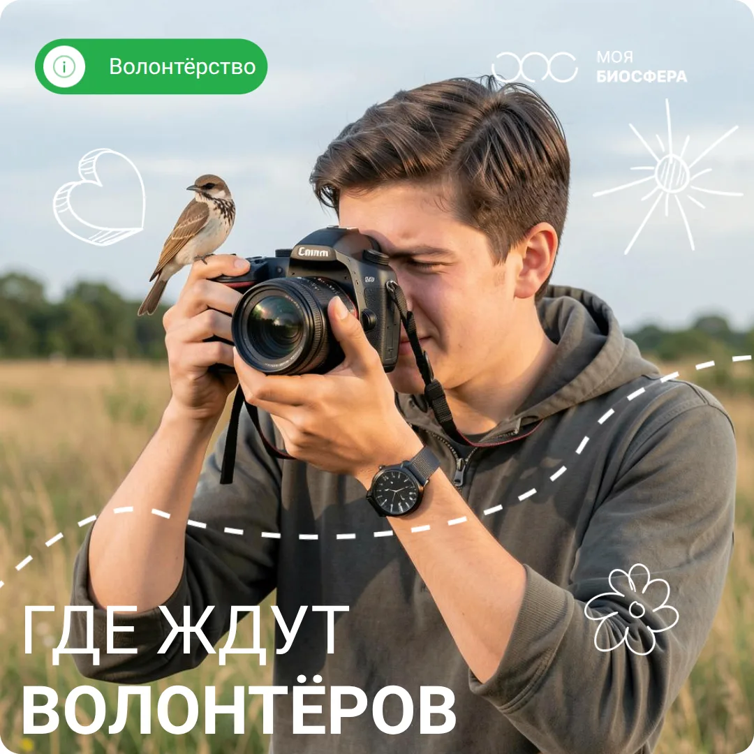 🌿 Хотите помочь заповеднику, не выходя из дома?