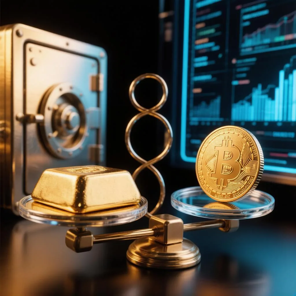 🥇 Золото или биткоин: что надёжнее для сбережений