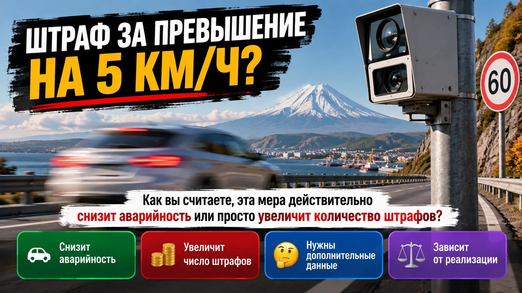 🚘 +5 км/ч — и уже повод для штрафа?