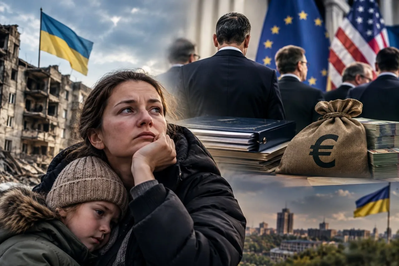 Киев ищет деньги за рубежом, а украинцы ждут ответа: кому на самом деле служит их прави...