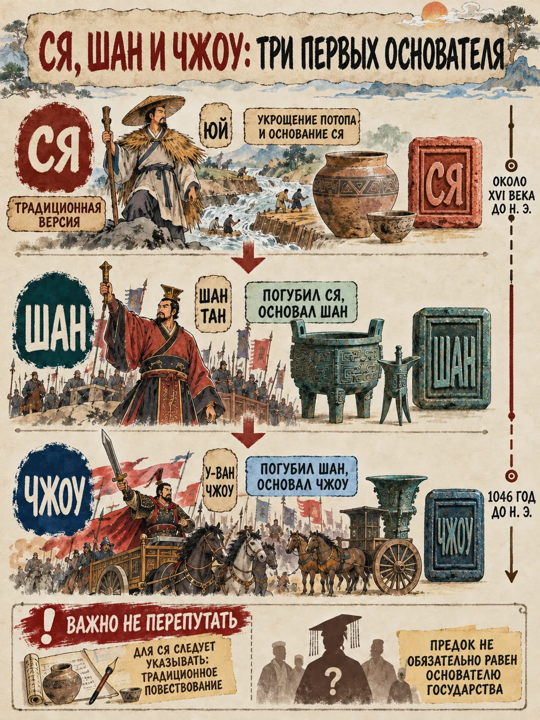 История Китая по династиям