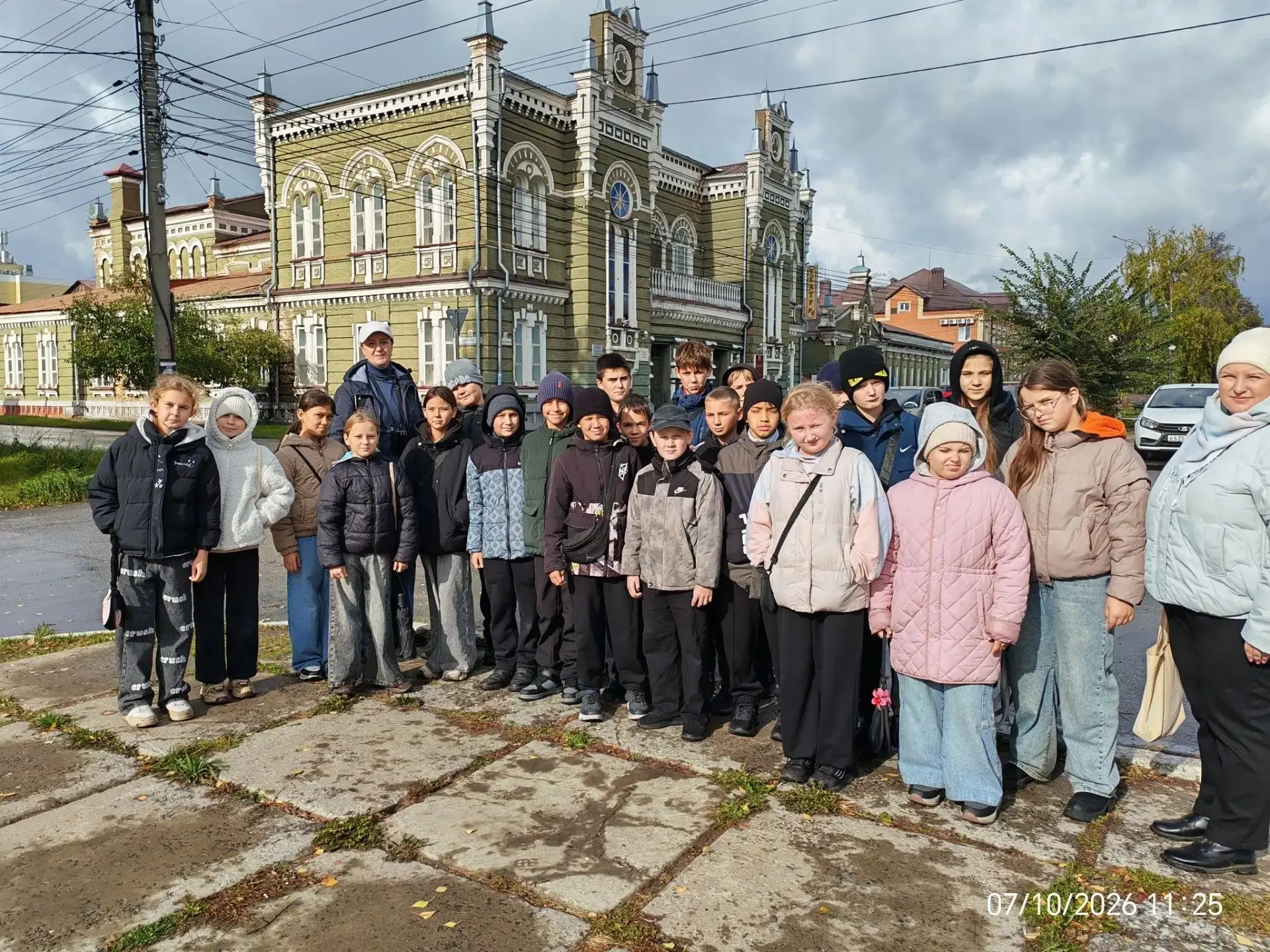 Путешествие во времени: 5-е классы на экскурсии «Исторический центр»!