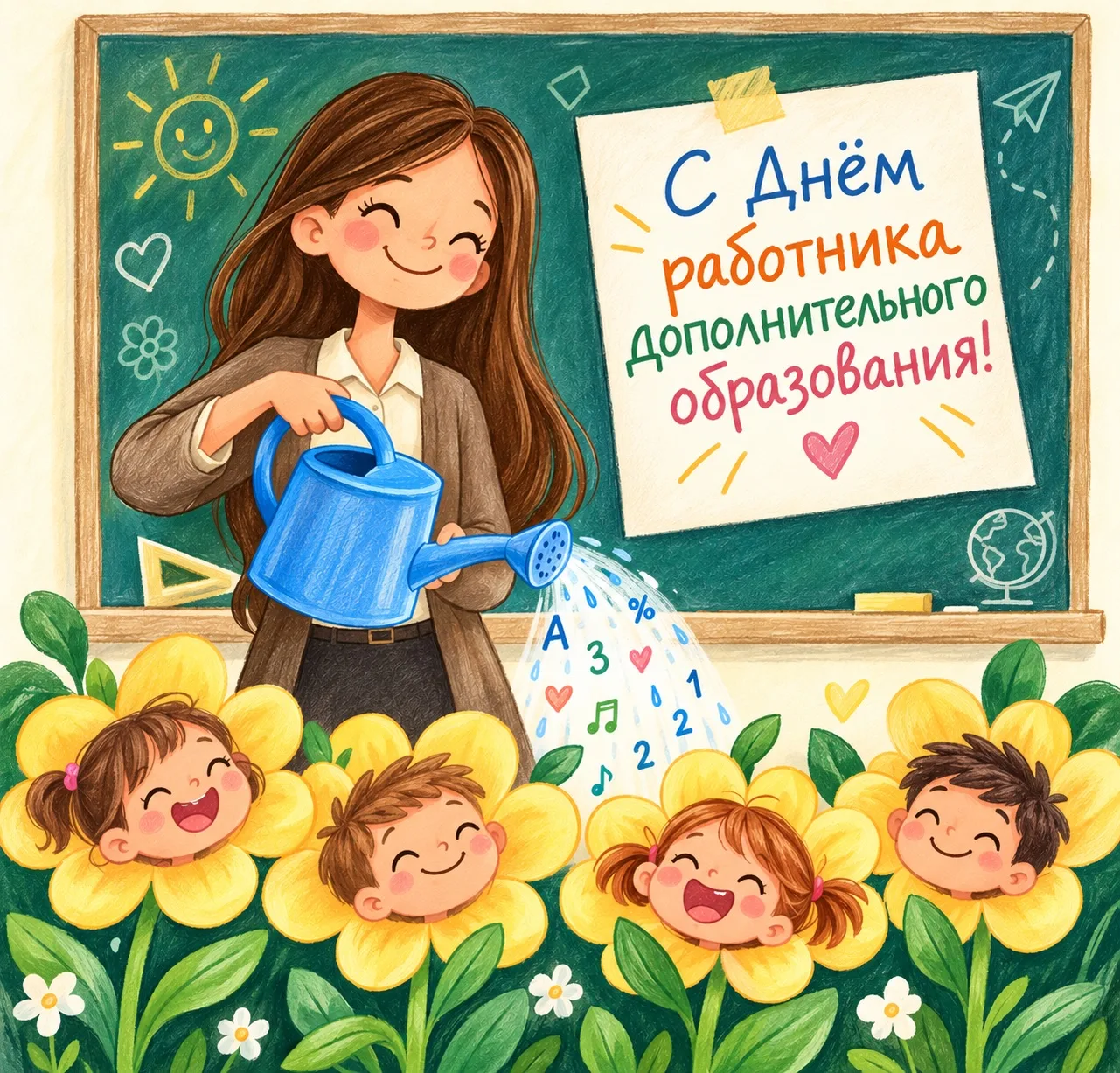 🎉 С Днём работника дополнительного образования! 🎉