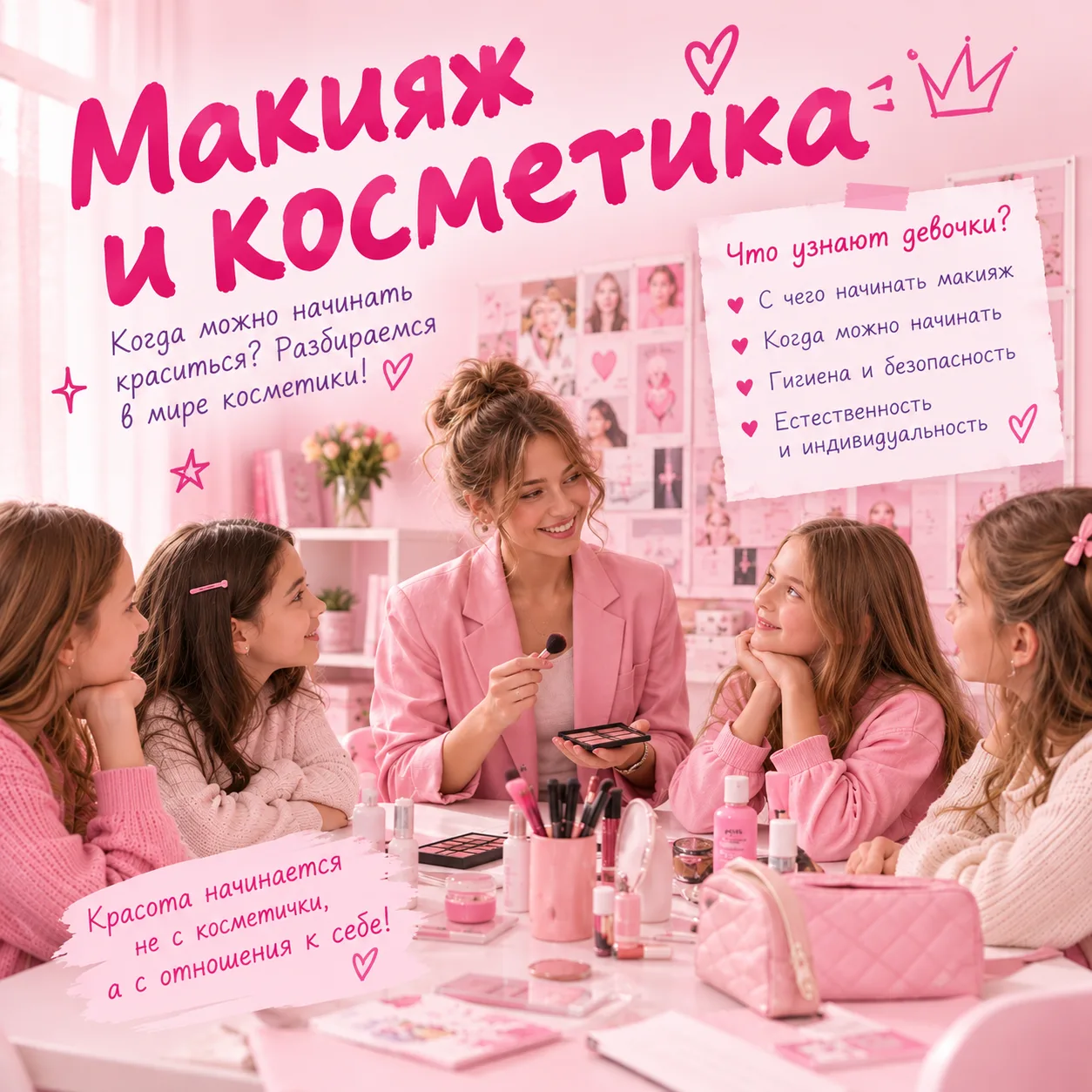 🎀 СТИЛЬ И УХОД ЗА СОБОЙ - УЧИМСЯ БЫТЬ СОБОЙ!💗