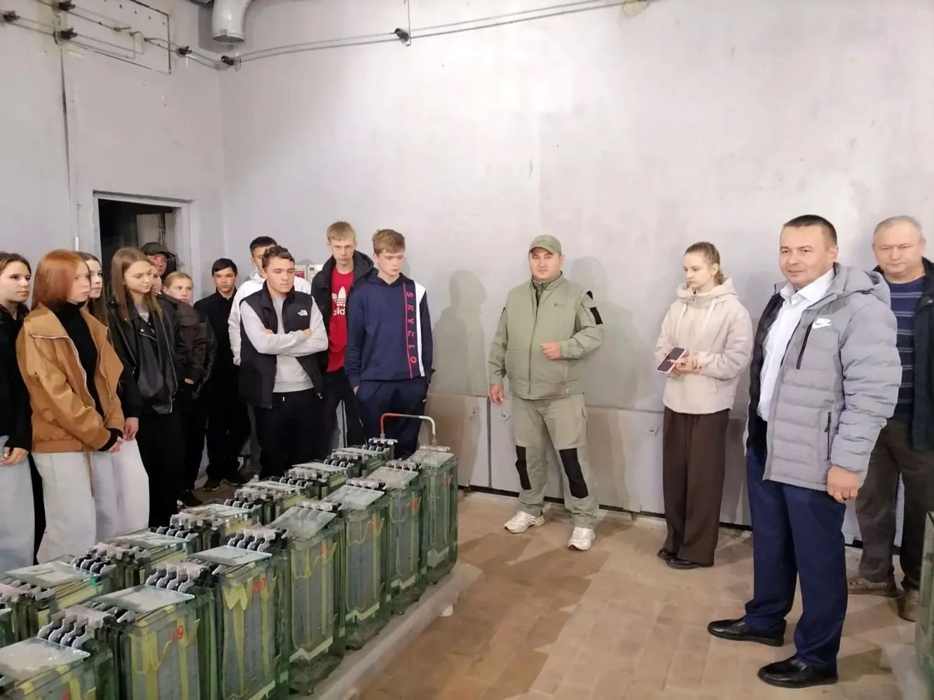 Девятиклассники Глебовской средней школы посетили Фатежский РЭС – структурное подраздел...