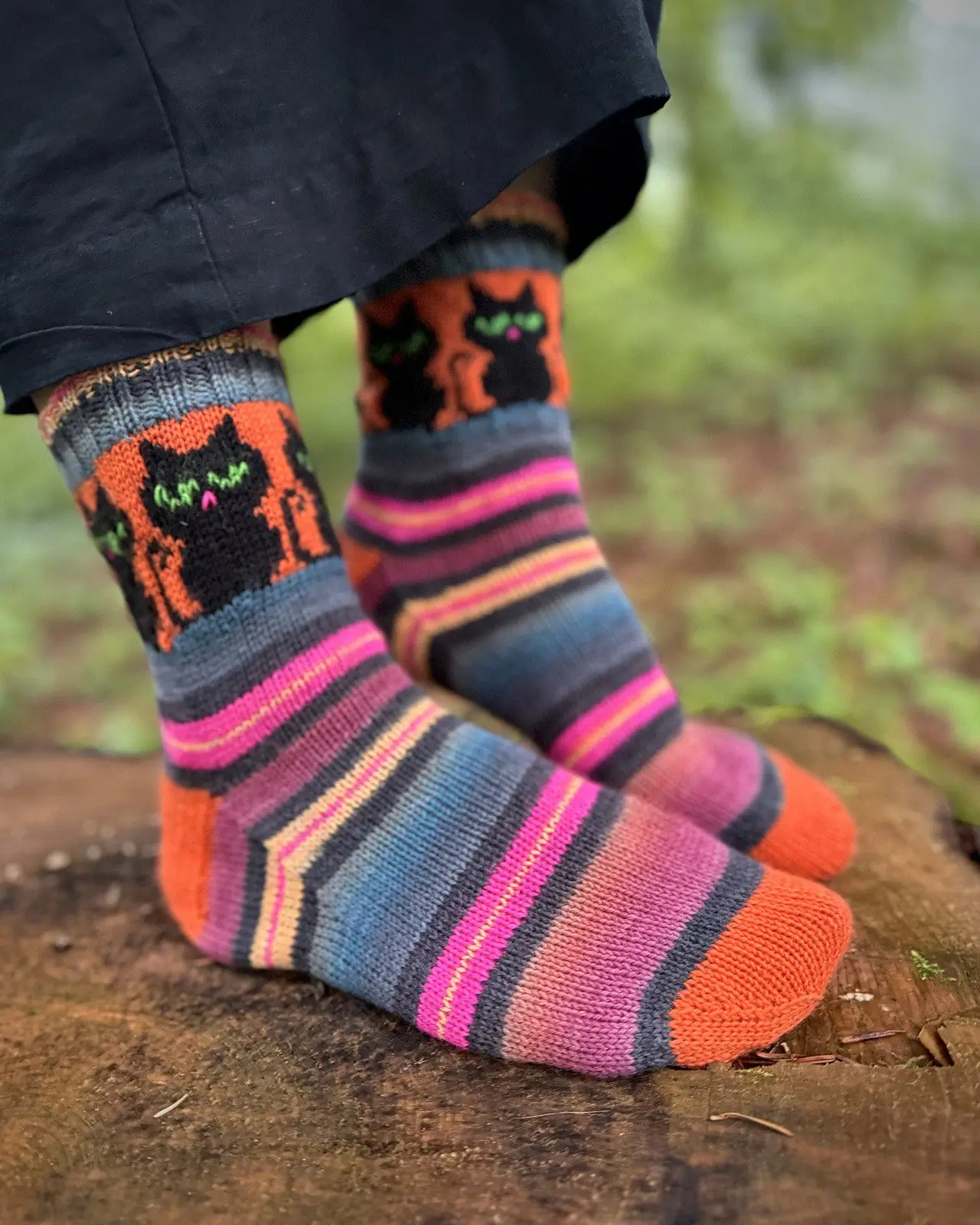 Bewitched sock set by Stone Knits