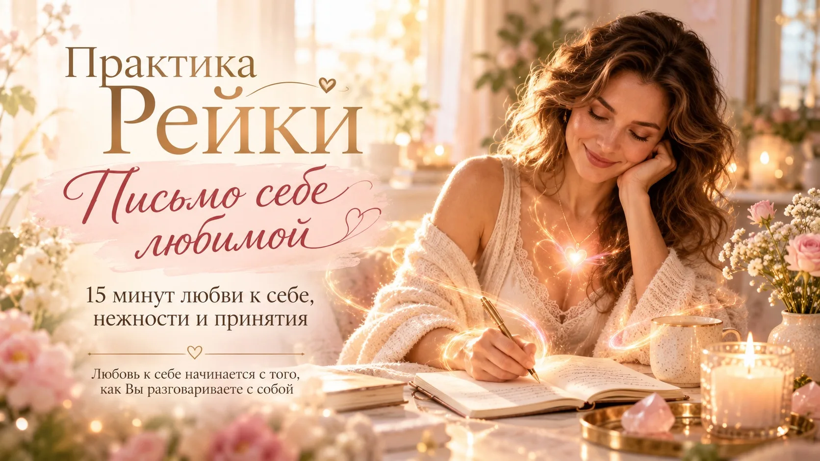 💌 Практика Рейки «Письмо себе любимой