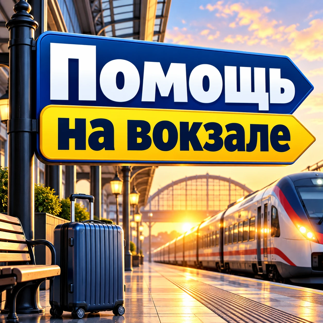 🚆 НА ВОКЗАЛЕ МОЖНО ПОЛУЧИТЬ БЕСПЛАТНУЮ ПОМОЩЬ. МНОГИЕ ОБ ЭТОМ НЕ ЗНАЮТ!