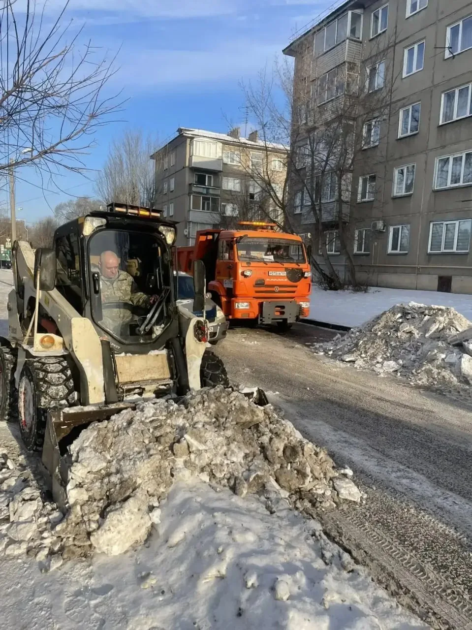 Дороги Красноярска хотят перестать посыпать солью, но будет другой реагент.