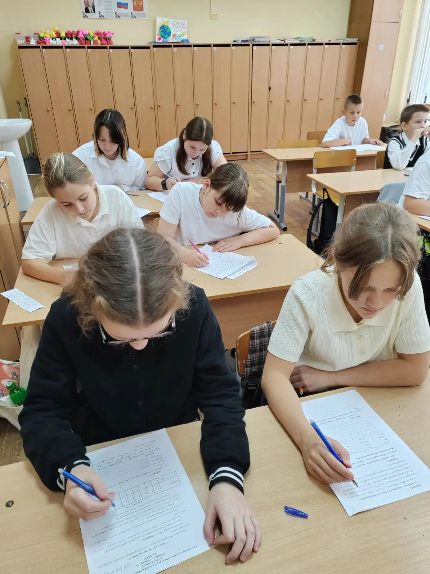 ✨ Вчера в нашей школе прошёл школьный этап Всероссийской олимпиады школьников по русско...