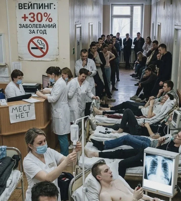 У молодых вейперов участились осложнения
