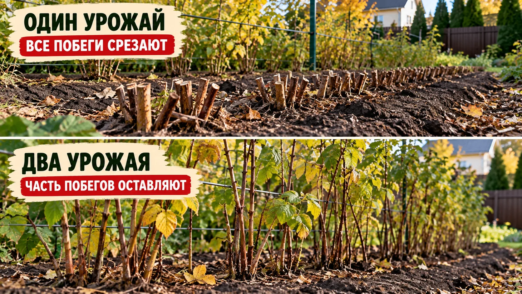 🍓 РЕМОНТАНТНАЯ МАЛИНА: ПОЧЕМУ ОДНИ СРЕЗАЮТ ВСЁ, А ДРУГИЕ ОСТАВЛЯЮТ ПОБЕГИ?