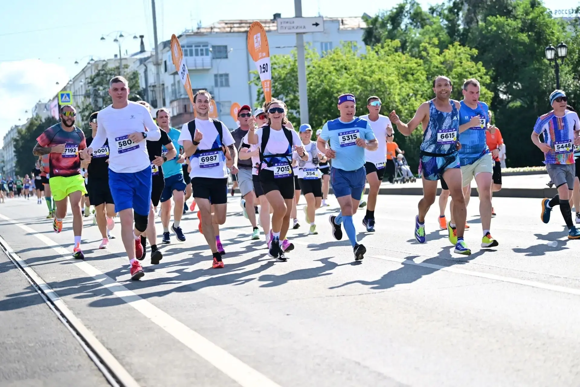 10 тысяч участников из 441 города: международный марафон «Европа – Азия» в Екатеринбург...