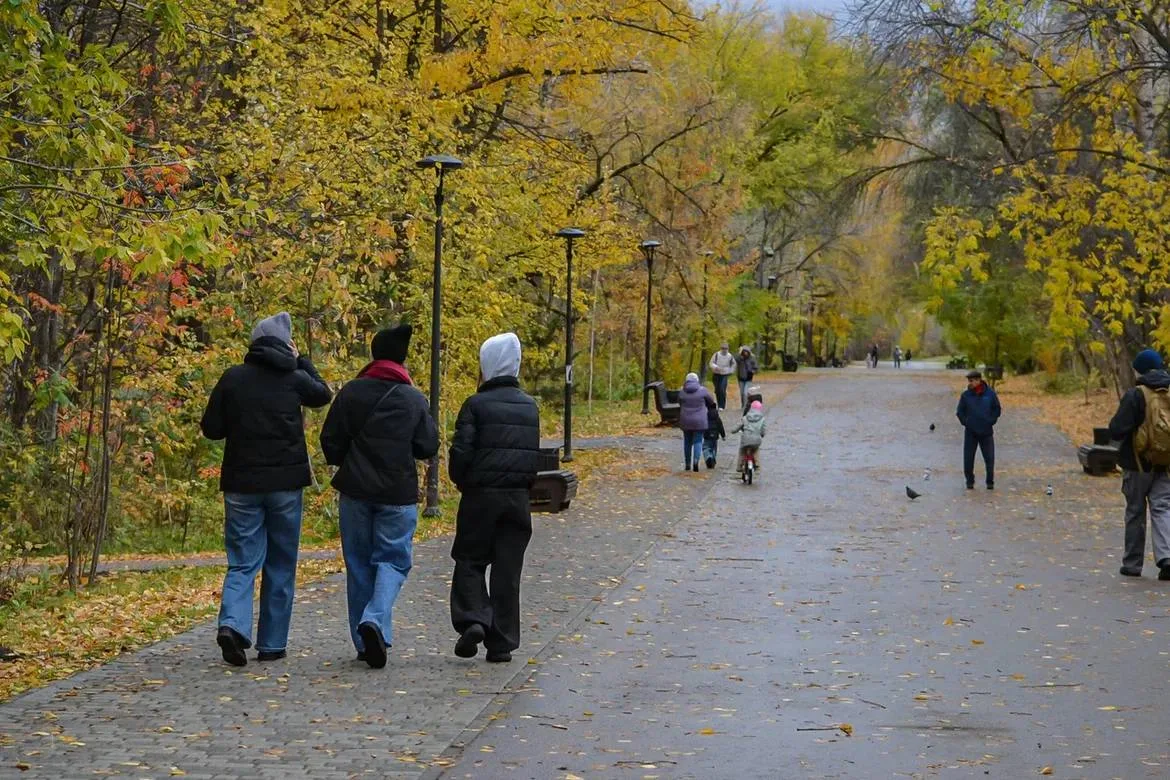 🍂 Осенняя атмосфера в парке «Юбилейный»