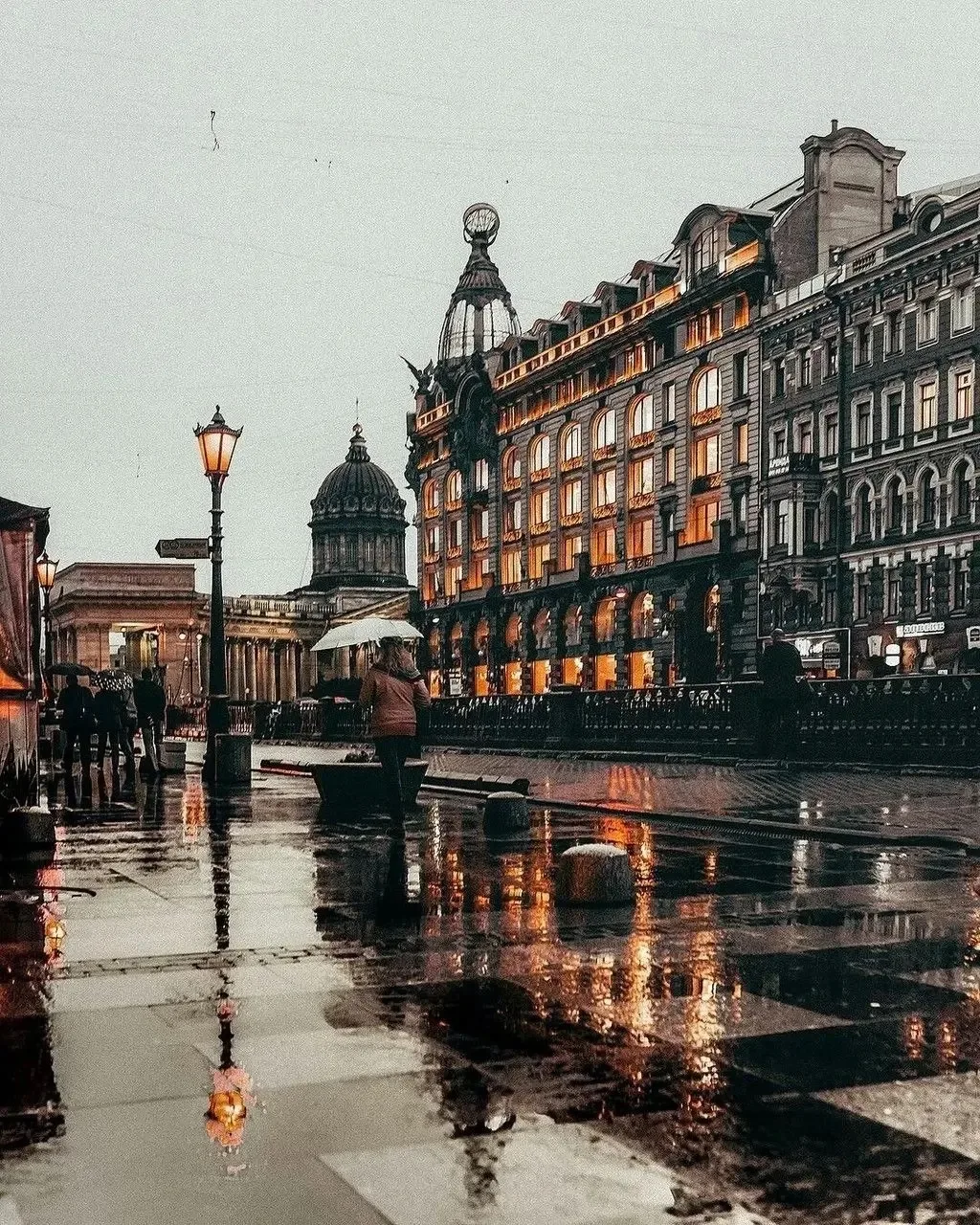 «Питер — это настроение. Особенно осенью» 🍂