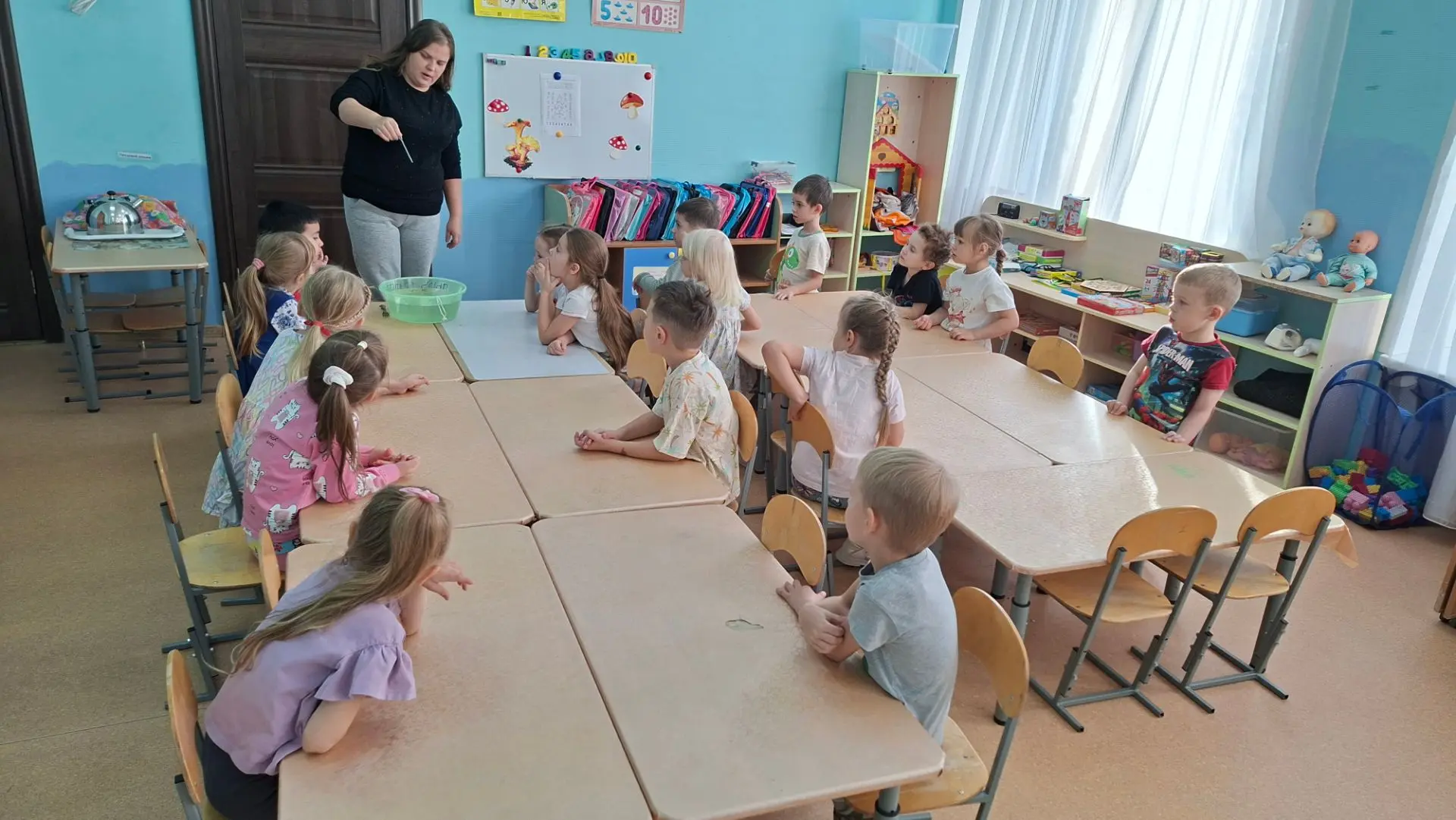 Сегодня мы с ребятами провели эксперимент🙂