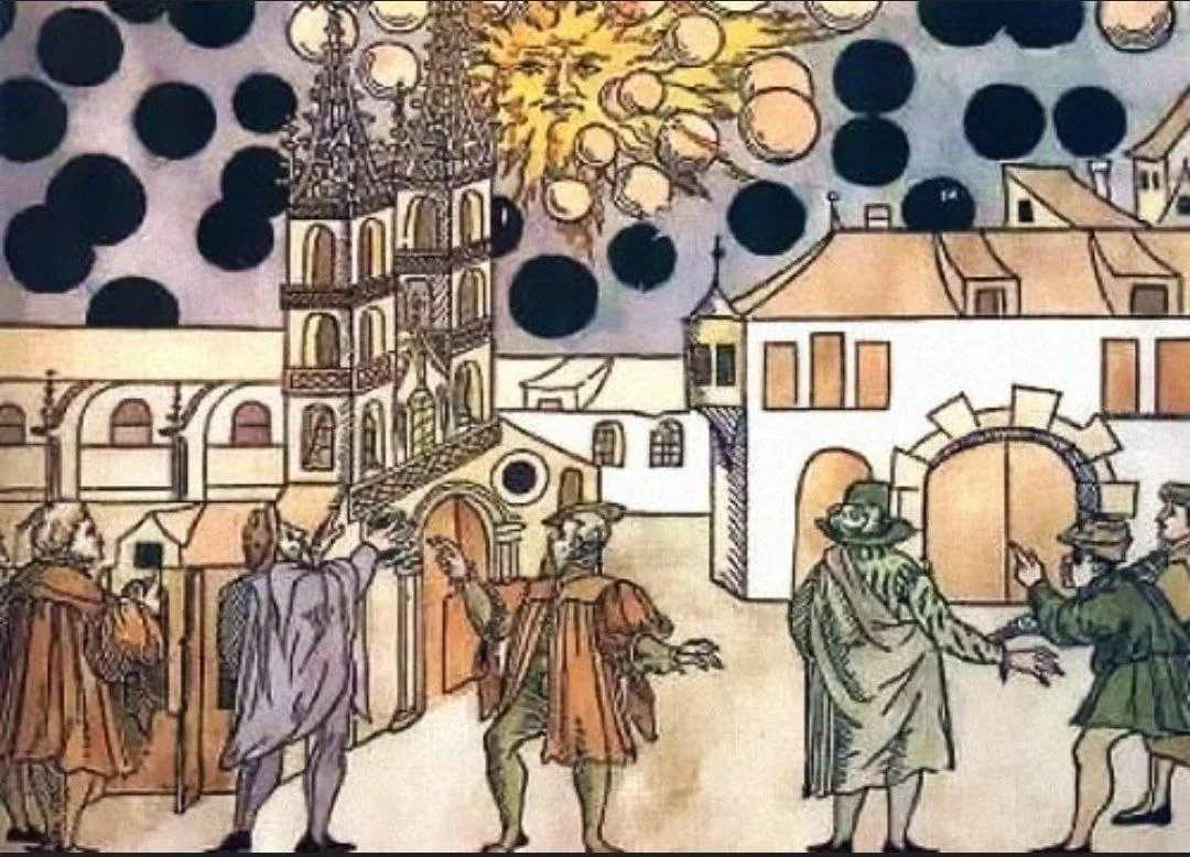 Нюрнберг, 1561 год: небесное сражение, не получившее объяснения