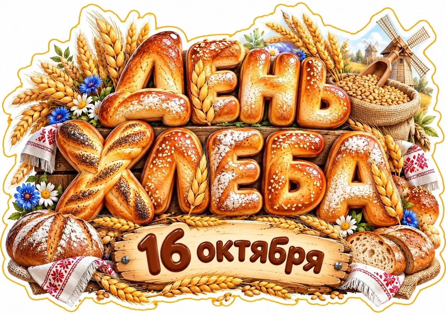 🍞 ДЕНЬ ХЛЕБА!                                                                         ...
