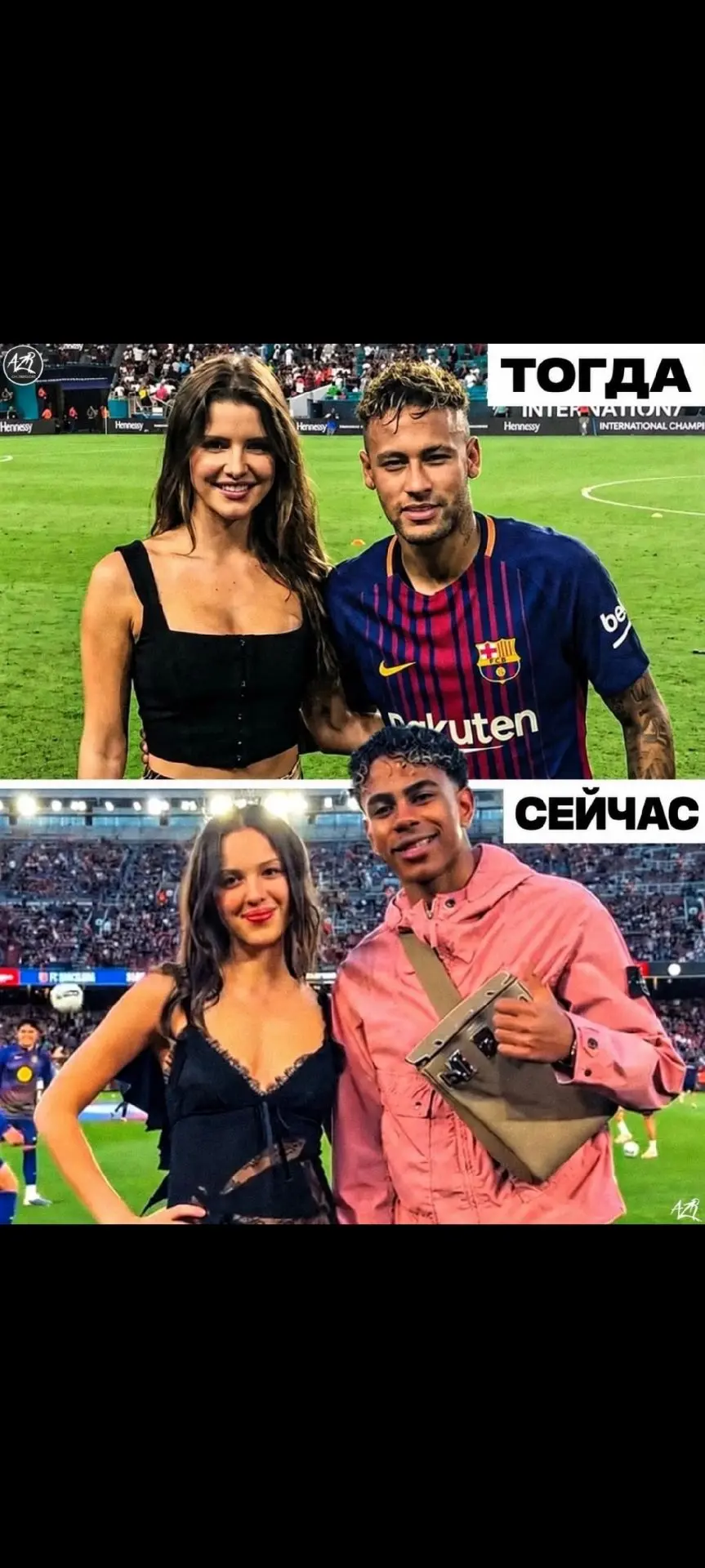 🚨 Ламин Ямаль вырос, наблюдая за Неймаром по телевизору, а теперь идёт по его стопам! ...