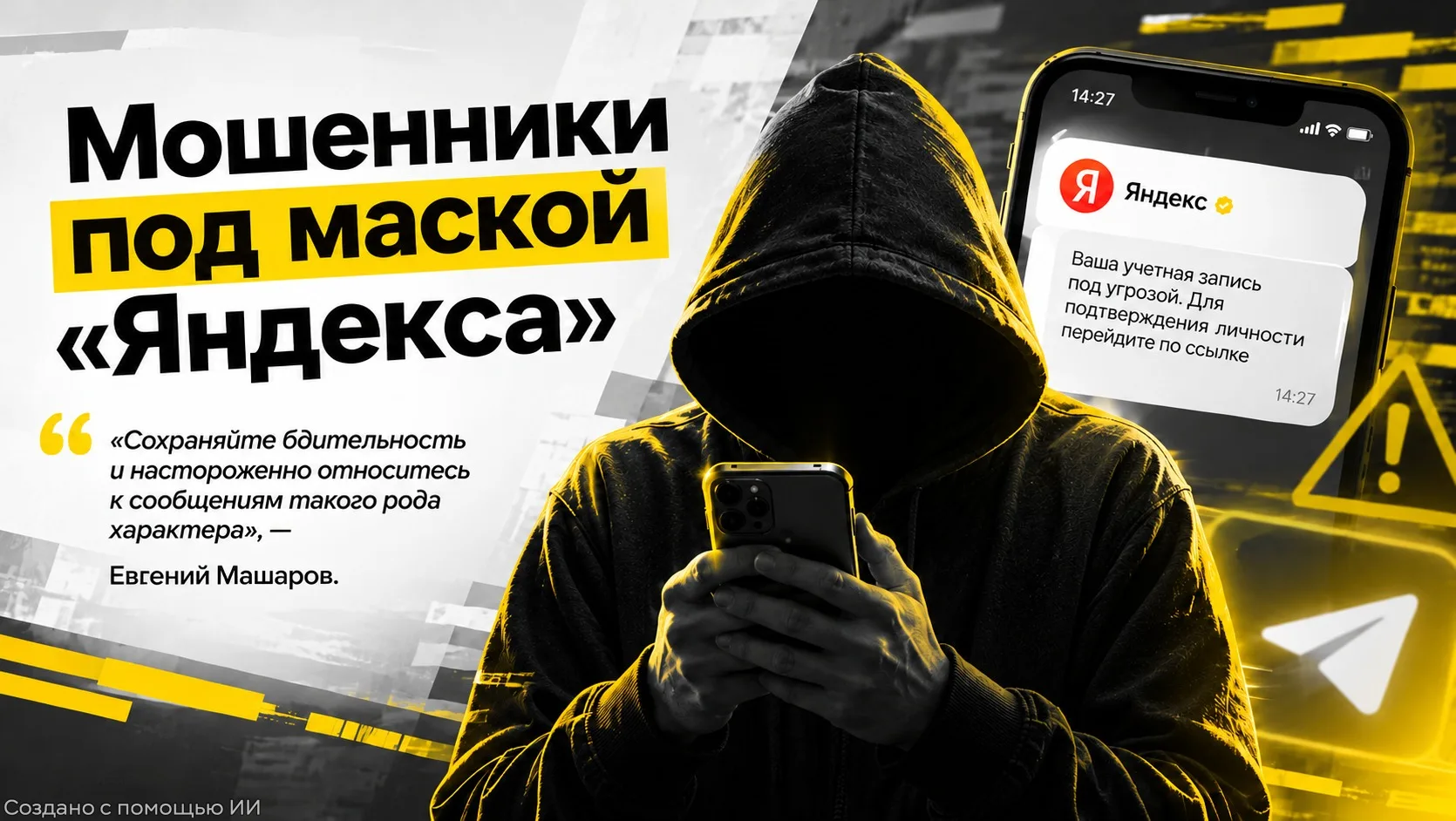 Фейковые сообщения о компенсациях от «Яндекса»: будьте осторожны!