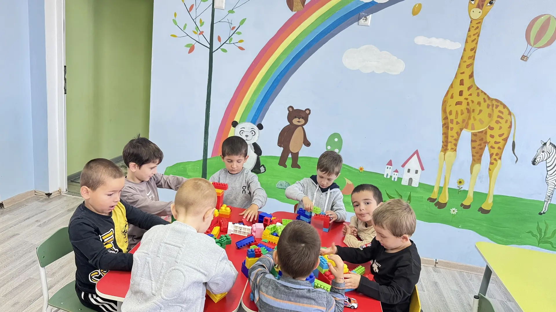 Конструирование в старшей 2 группе