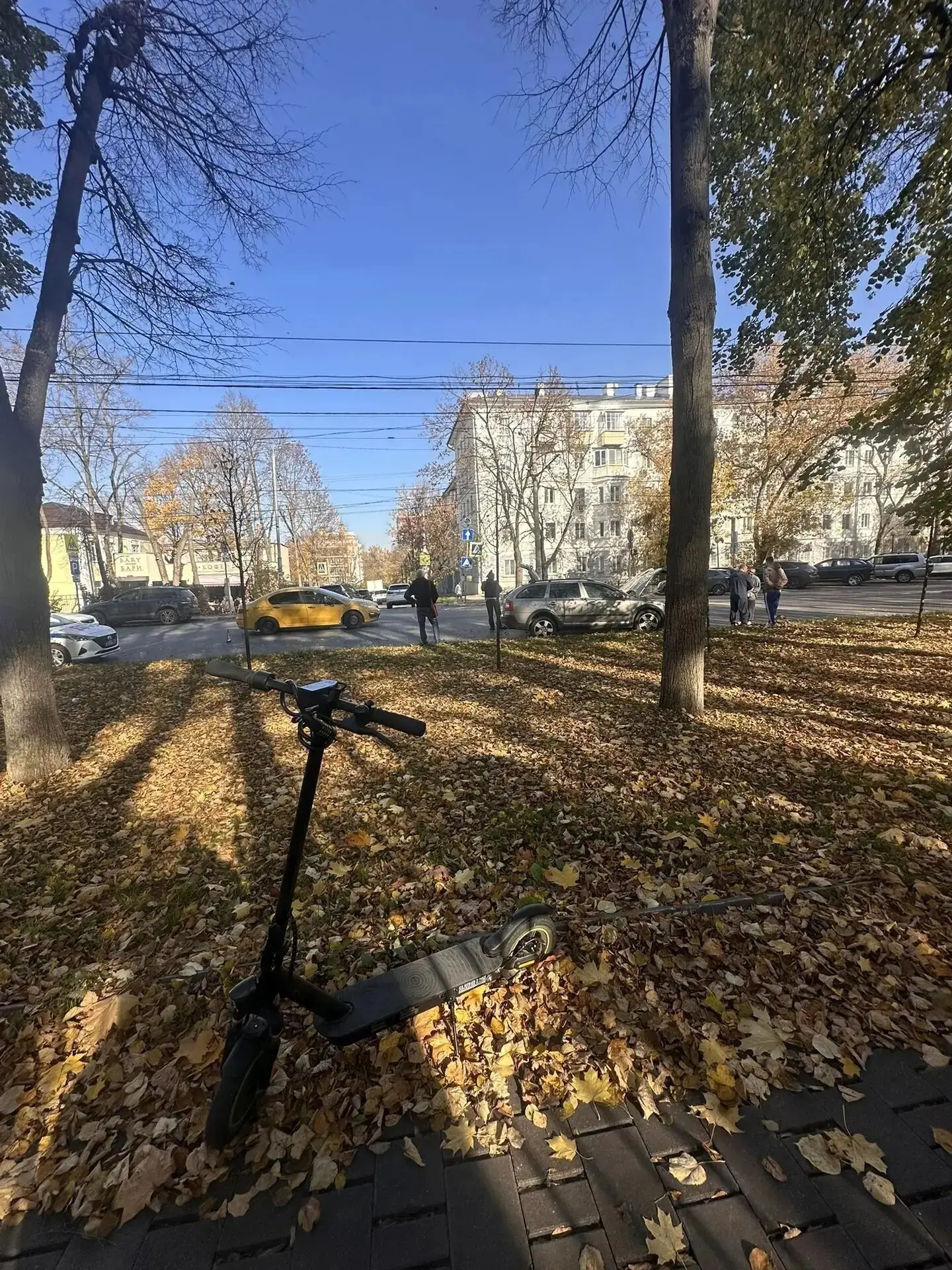 ДТП возле Центрального парка на улице Первомайская.