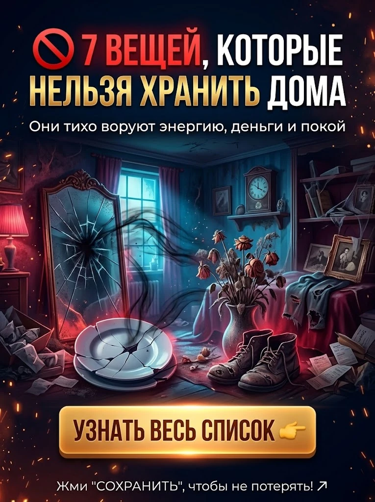 🚫 7 ВЕЩЕЙ, КОТОРЫЕ НЕЛЬЗЯ ХРАНИТЬ ДОМА