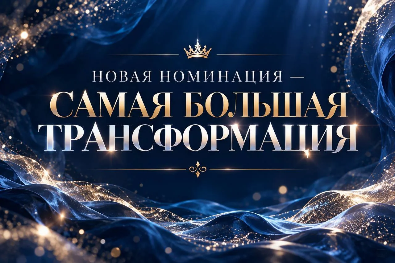 НОВАЯ НОМИНАЦИЯ «САМАЯ БОЛЬШАЯ ТРАНСФОРМАЦИЯ»