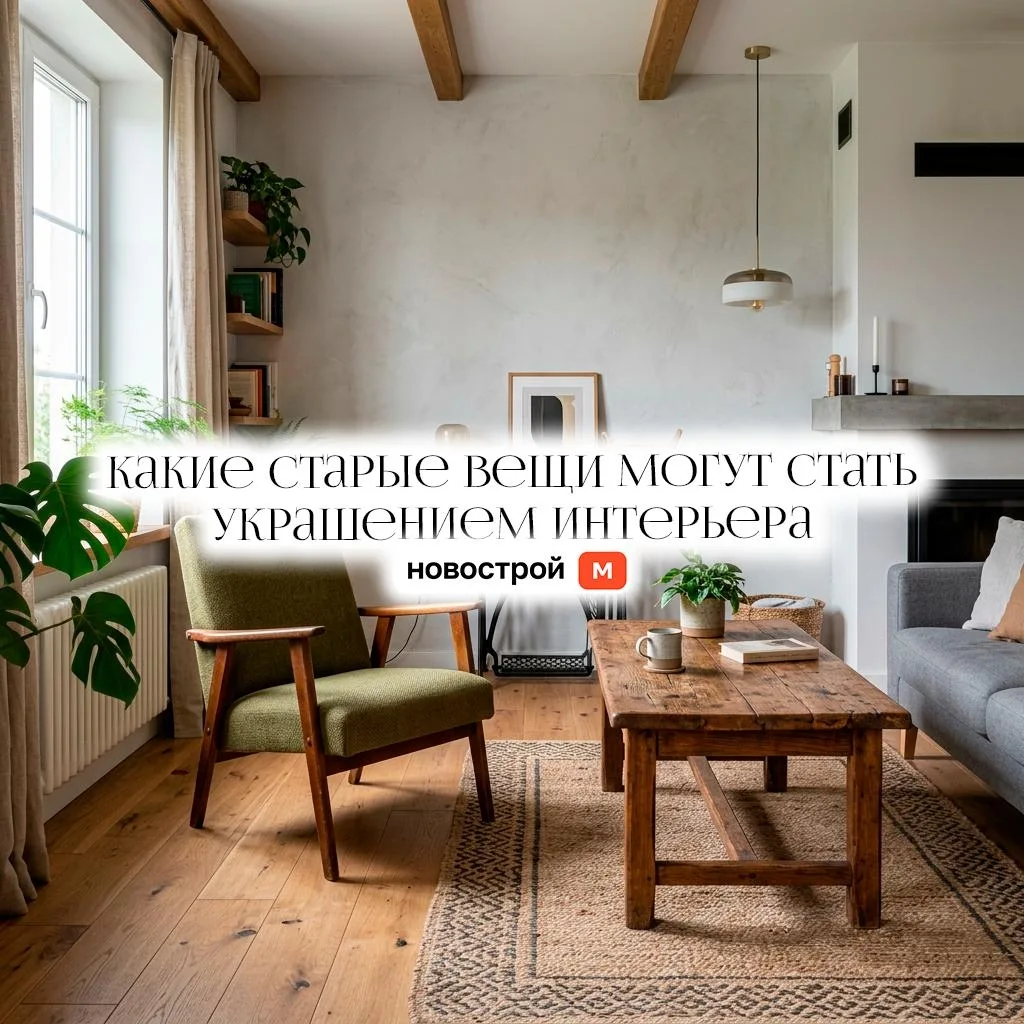 ♻️ Не спешите выбрасывать: какие старые вещи могут стать украшением интерьера