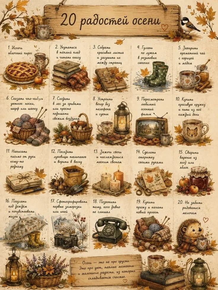 🍁Осенние радости🍂