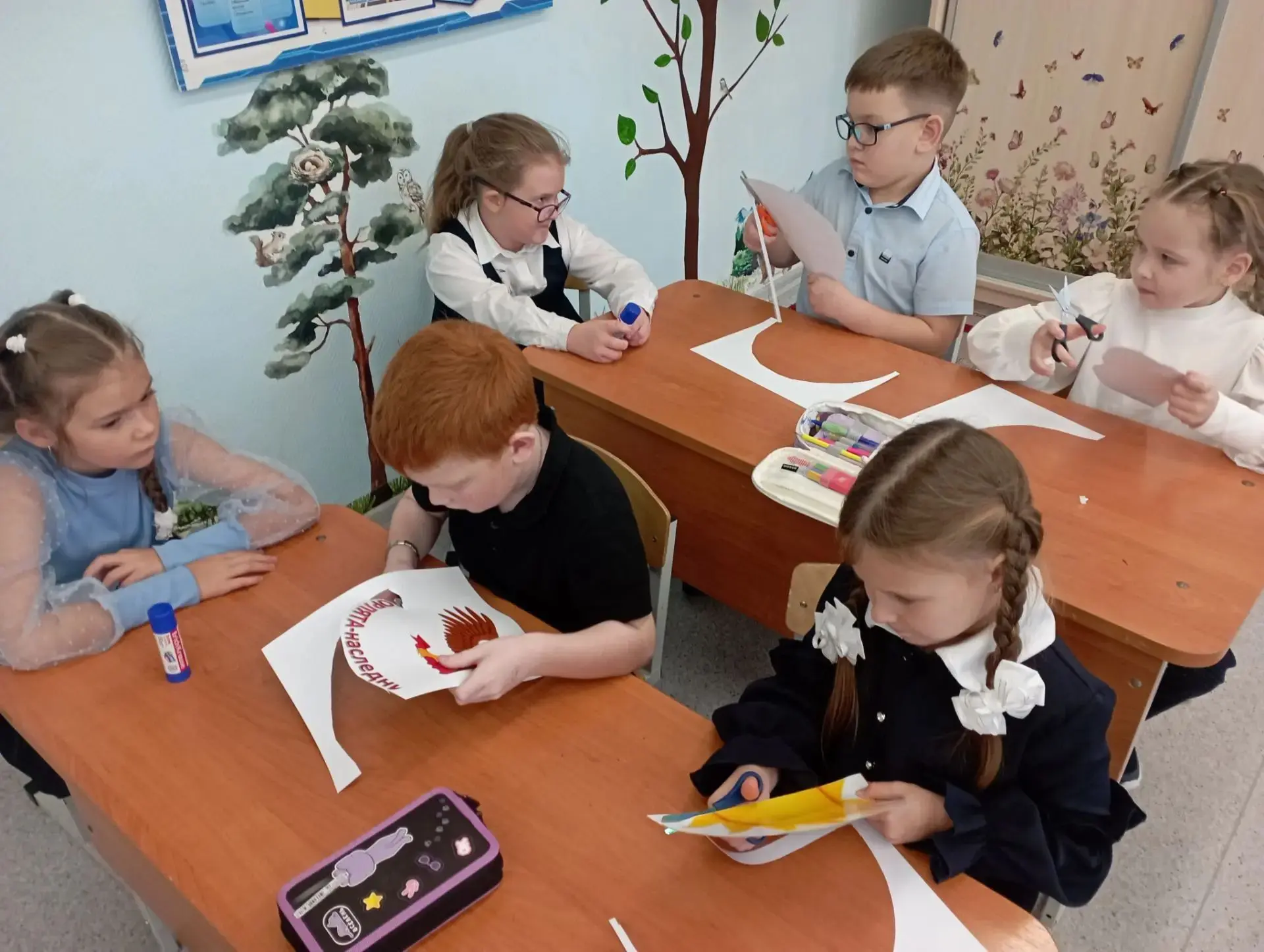 «Визитка 1А класса: Давайте знакомиться»