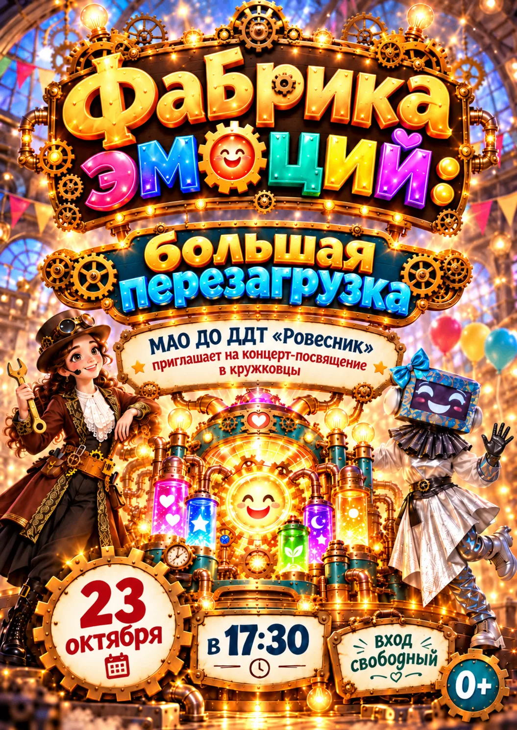 🤩 «Фабрика эмоций: большая перезагрузка»!