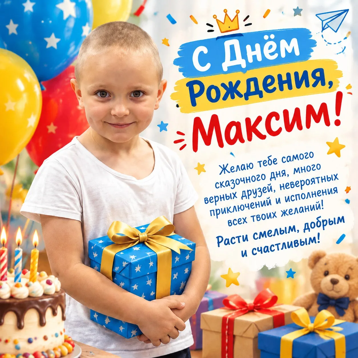 Поздравляем Максима С Днём Рождения ✨