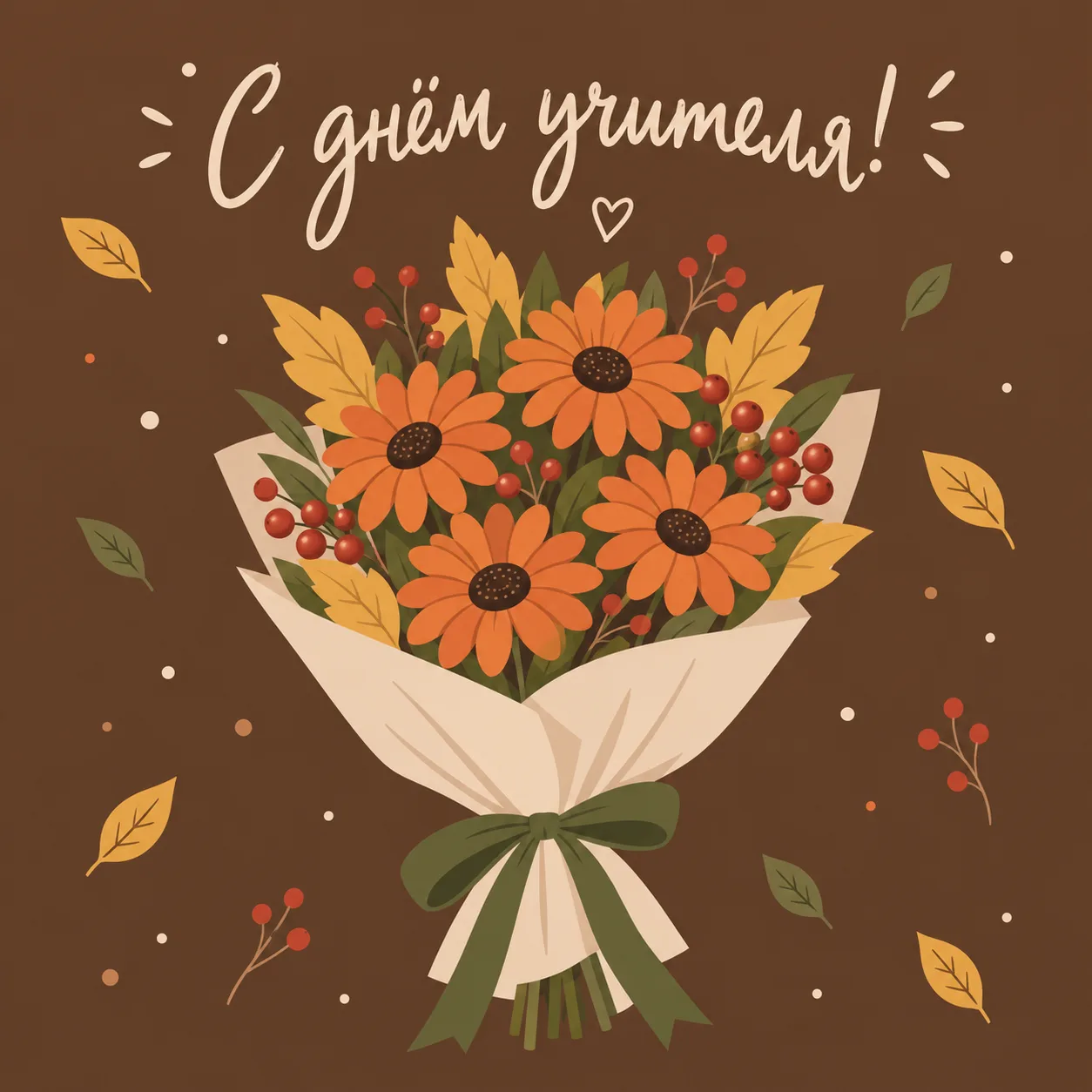 🍂С Днём учителя, дорогие наши!