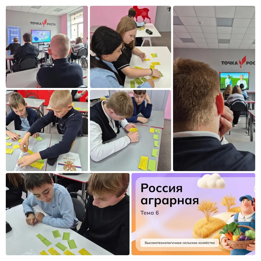8.10.2026 на занятии в рамках проекта «Билет в будущее» мы развенчивали мифы про сельск...
