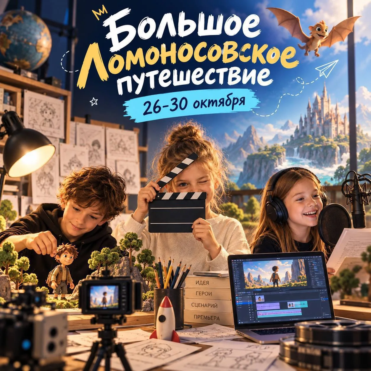 Большое Ломоносовское путешествие. Мультмиссия
