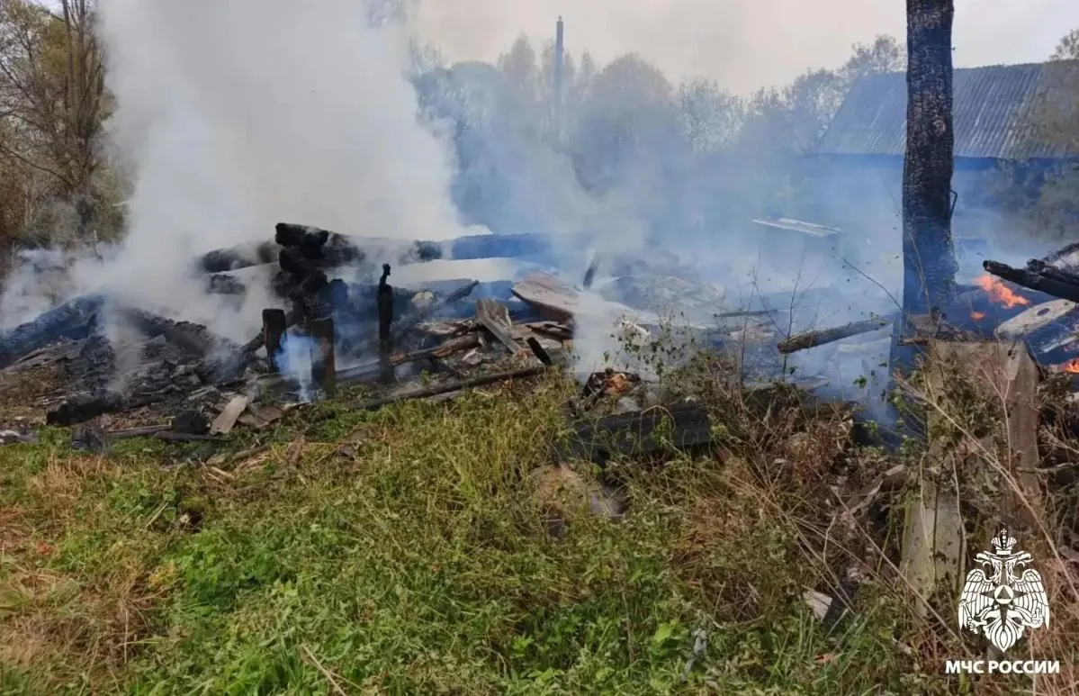 На пожаре под Кашином погиб человек