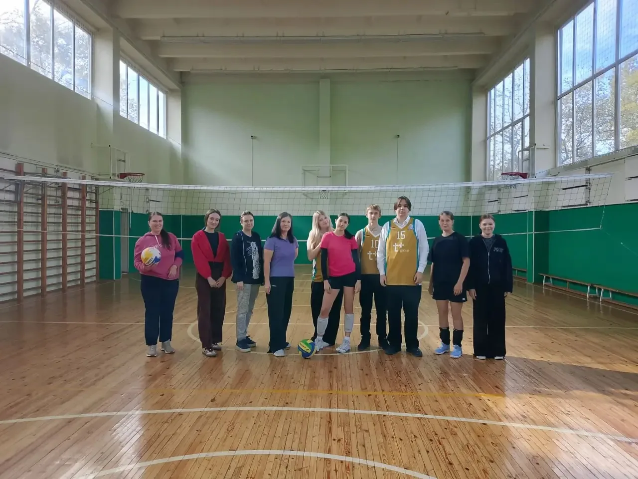 🏐 Товарищеская встреча по волейболу