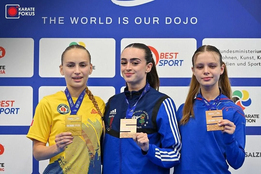 🥉Вероника Гашникова — бронзовый призёр международных соревнований по каратэ!