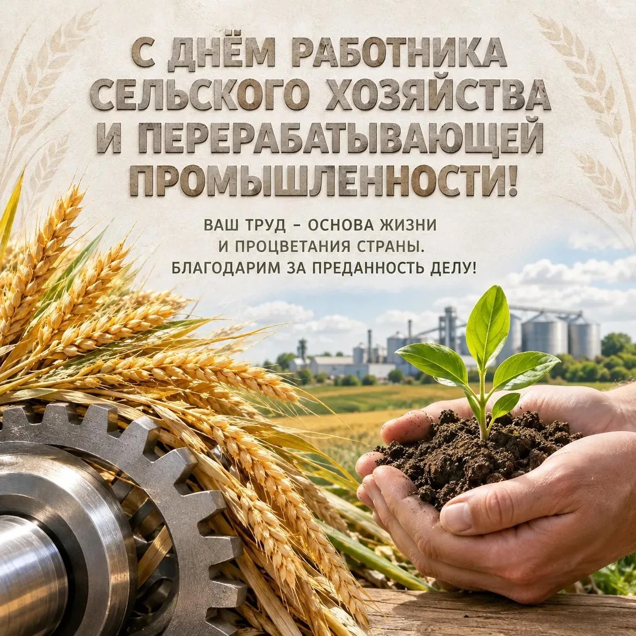 С праздником, хранители земли и труженики села!