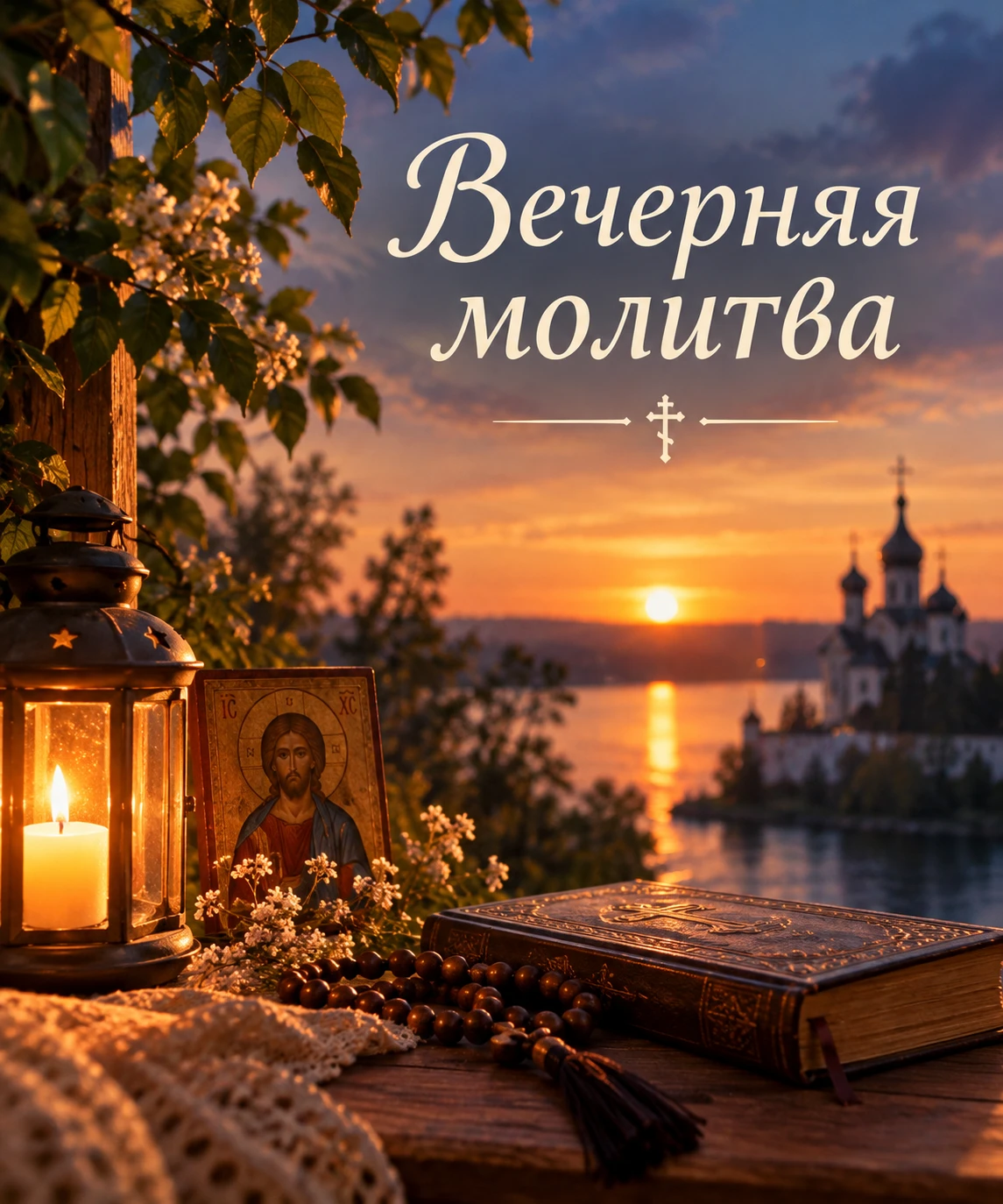 🌙 Завершим день с благодарностью Богу