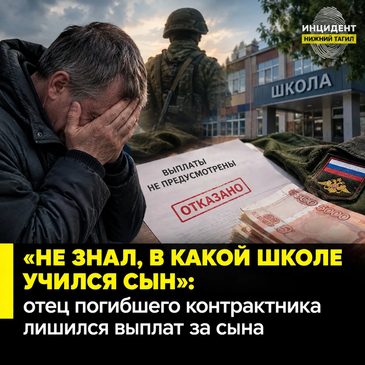 ⭕ «Не знал, в какой школе учился сын»: отец погибшего контрактника лишился выплат за сына
