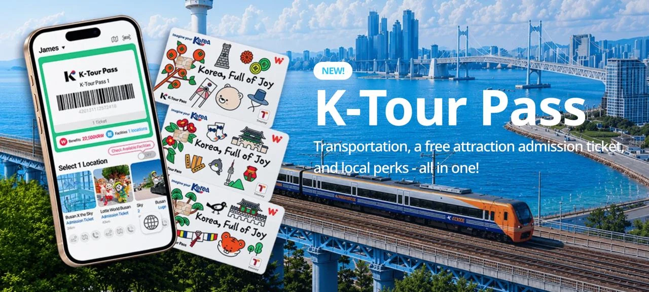 🇰🇷 В Южной Корее запустили K-Tour Pass со скидкой 40% на поездку в Пусан