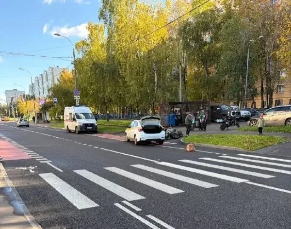 🚔 Произошло ДТП с участием курьера в Гольяново