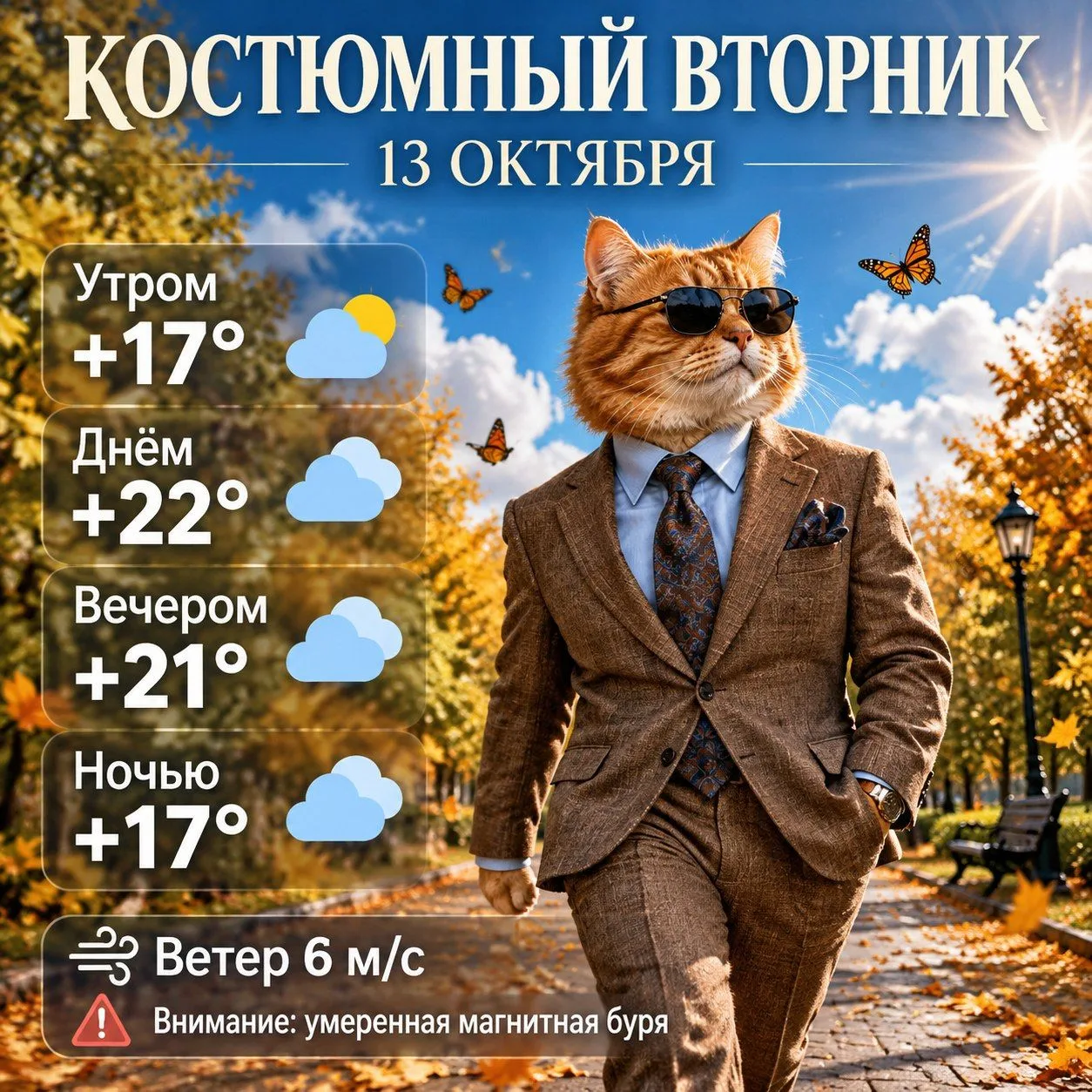 Денек обещает быть по-летнему теплым, хотя и пасмурным. На термометрах днем нетипичные ...