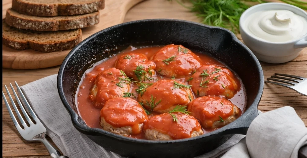 🍲 ЛЕНИВЫЕ ГОЛУБЦЫ В ТОМАТНО-СМЕТАННОМ СОУСЕ — 68₽/порция