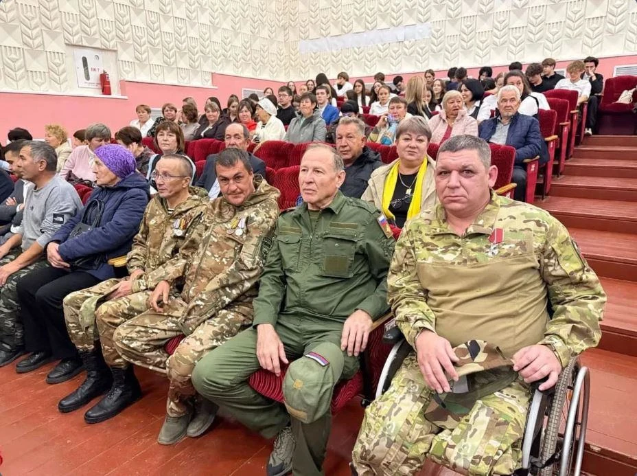 Наши земляки достойны почтения за защиту Родины!